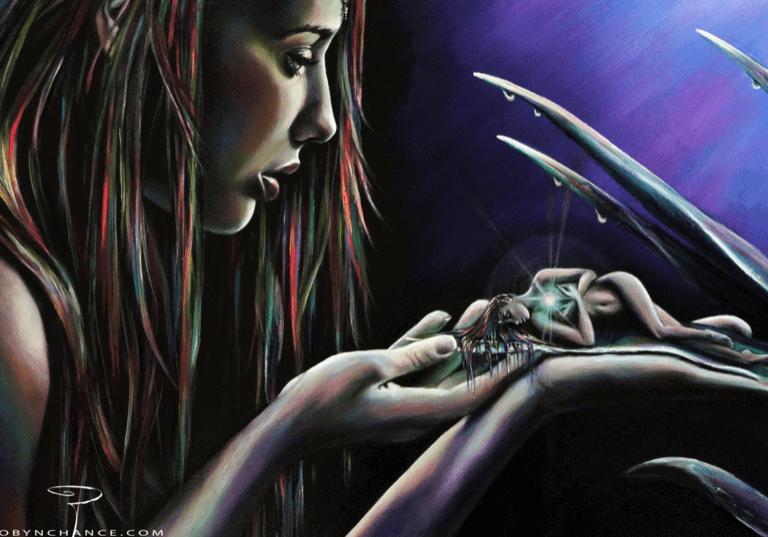 Robyn Chance Woman Painting