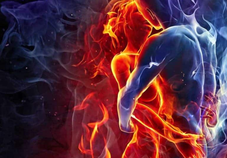 love-kiss-man-woman-silhouette-fire-smoke